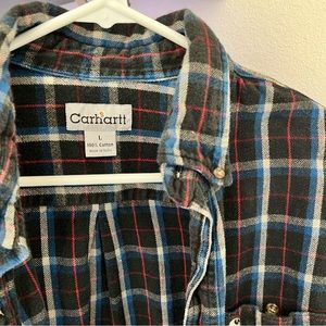 Mens Carhartt cotton flannel